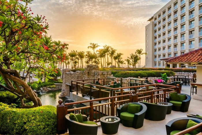 hyatt aruba deck