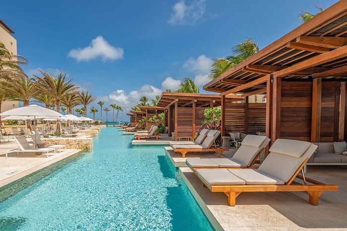 hyatt aruba pools